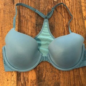 Victoria’s Secret teal lightly lined bra